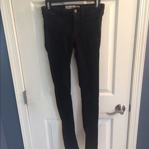 Hollister black skinny jeans